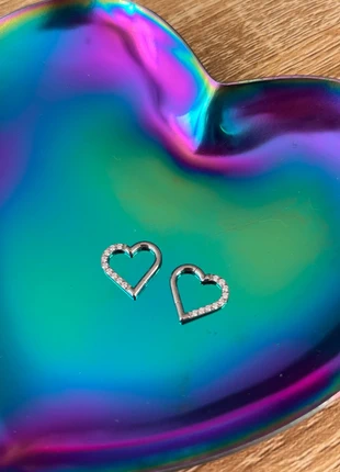 Piercing pendiente Daith corazón titanio 1.2x8mm pendiente, estado: Nuevo con etiquetas, 20,00 €, 21,70 € Protección al comprador incluida