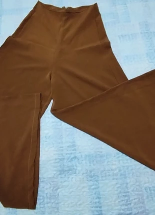 Pantaloni Morbidi a gamba ampia Marroni "Soireve" - Taglia S, marca: Soireve, estado: Muy bueno, tamaño: S / 36 / 8, 7,00 €, 8,05 € Protección al comprador incluida