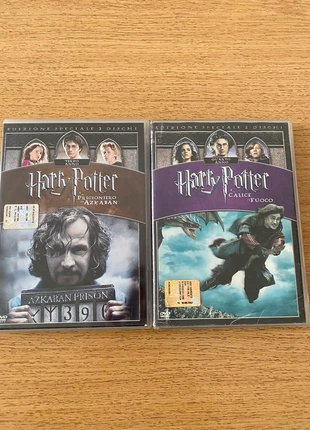 Dvd harry potter e il prigioniero di Azkaban/il calice di fuoco, staat: Goed, € 5,00, € 5,95 inclusief Kopersbescherming