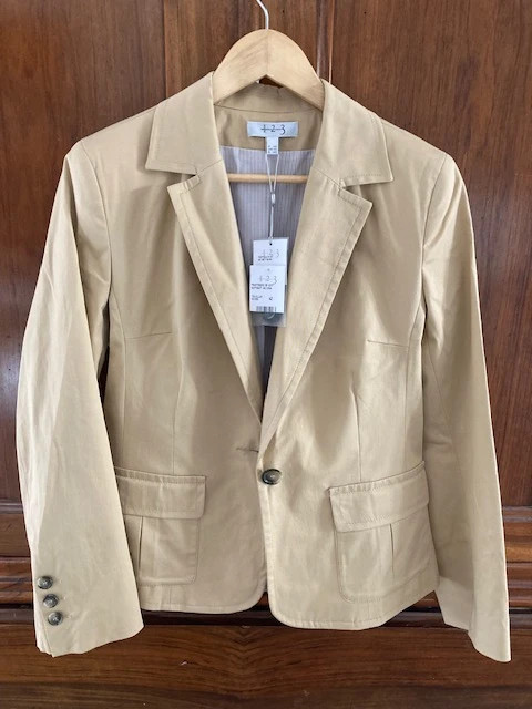 Veste Femme beige neuve taille 42 marque 123 3