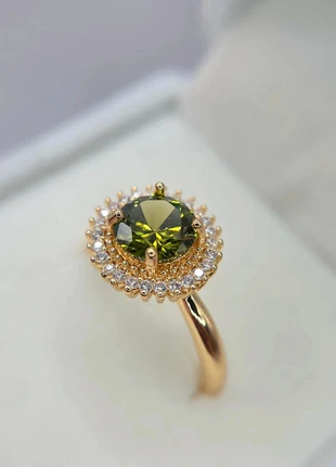 💚 Luxury Floral Bohemian Emerald Green Ring Size 7 17.3mm N1/2 EUR 54, condition: New without tags, size: 17.3 mm / N½, £7.99, £9.09 includes Buyer Protection