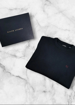 Pull en maille CHAPS by Ralph Lauren Col rond - Bleu foncé - Taille XL Homme Logo Brodé -1667, marca: Chaps Ralph Lauren, estado: Muito bom, tamanho: XL, €17.90, €19.50 inclui Proteção do Comprador Pro