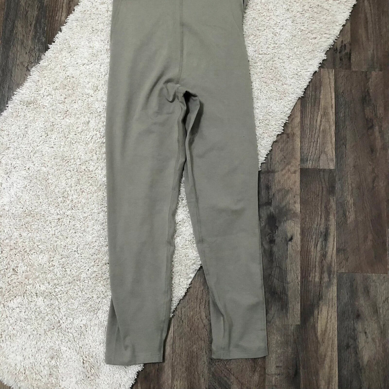Old Navy Active Size Large Olive Green Powerchill 7/8 Cami Jumpsuit 4