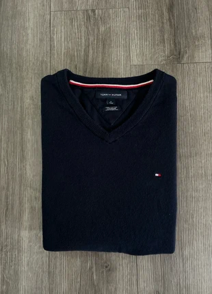 Pull Col V Cachemire Tommy Hilfiger Bleu Marine Taille M 18131125, marque: Tommy Hilfiger, état: Très bon état, taille: M, 25,00 €, 26,95 € Protection acheteurs (Pro) incluse