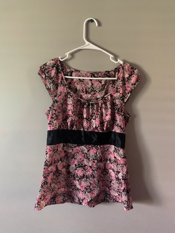 floral babydoll top 1