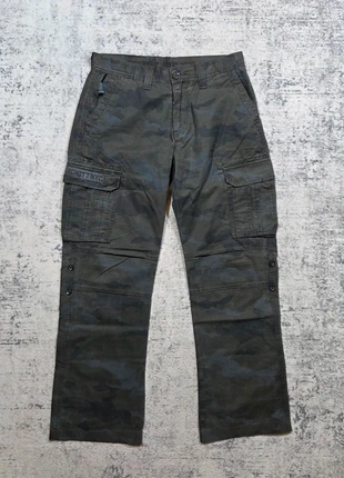 🪖 Pantalon Cargo Schott NYC Camouflage W31 L30 100% Coton Vintage, marque: Schott, état: Très bon état, taille: W31 | FR 40, 44,99 €, 47,94 € Protection acheteurs (Pro) incluse