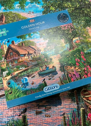 Golden hour 1000 piece jigsaw puzzle, brand: Gibsons, condition: Very good, £3.50, £4.38 includes Buyer Protection