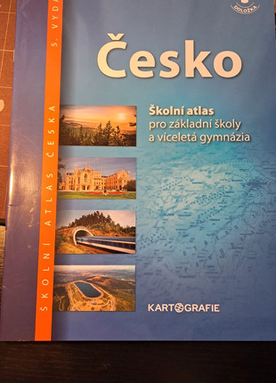 Obrázek k inzerátu: Školní atlas Česka