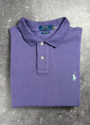 Polo Ralph Lauren violet brodé - XL homme - coton 2PRLR 46, merk: Ralph Lauren, staat: Heel goed, maat: XL, € 18,00, € 19,60 inclusief Kopersbescherming Pro