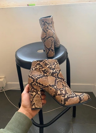 Bottines serpent, brand: Pimkie, condition: Very good, size: 38, €3.00, €3.85 includes Buyer Protection