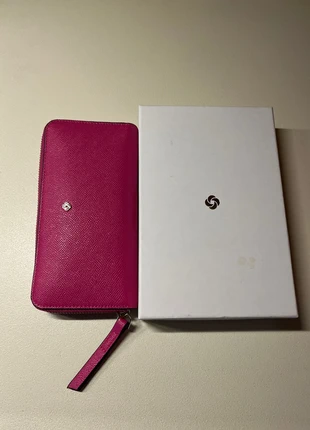 Portafoglio donna rettangolare, fuchsia, similpelle - Samsonite, marca: Samsonite, estado: Nuevo con etiquetas, 60,00 €, 63,70 € Protección al comprador incluida