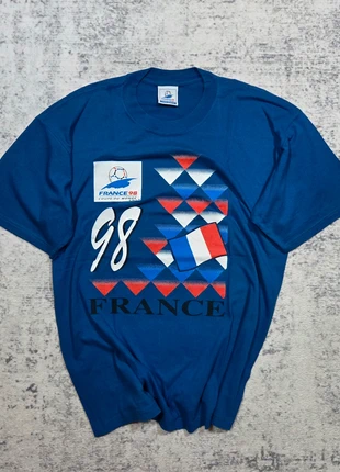 🇫🇷 T-shirt Officiel Coupe du Monde France 98 Bleu L Collector, marca: France 98 Coupe du Monde, estado: Muy bueno, tamaño: L, 49,99 €, 53,19 € Protección al comprador Pro incluida