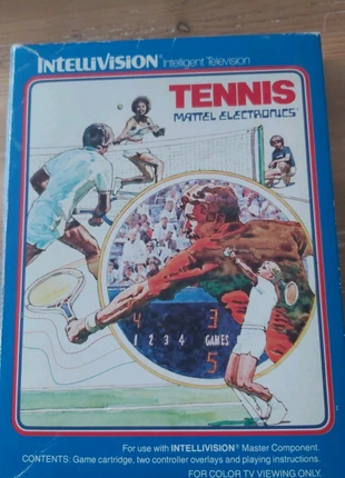 Jeu tennis mattel intellivision , brand: Mattel, condition: Good, €9.00, €10.15 includes Buyer Protection