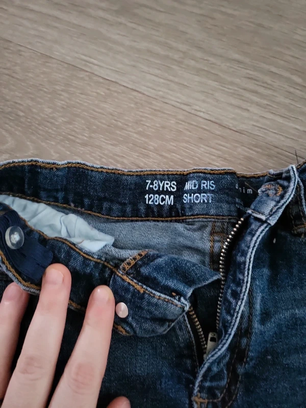 Short en jeans 7/8 ans - photo numéro 2