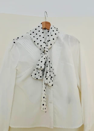 Chemiser à pois Pin up, merk: Banned, staat: Heel goed, maat: S / 36 / 8, € 8,00, € 9,10 inclusief Kopersbescherming