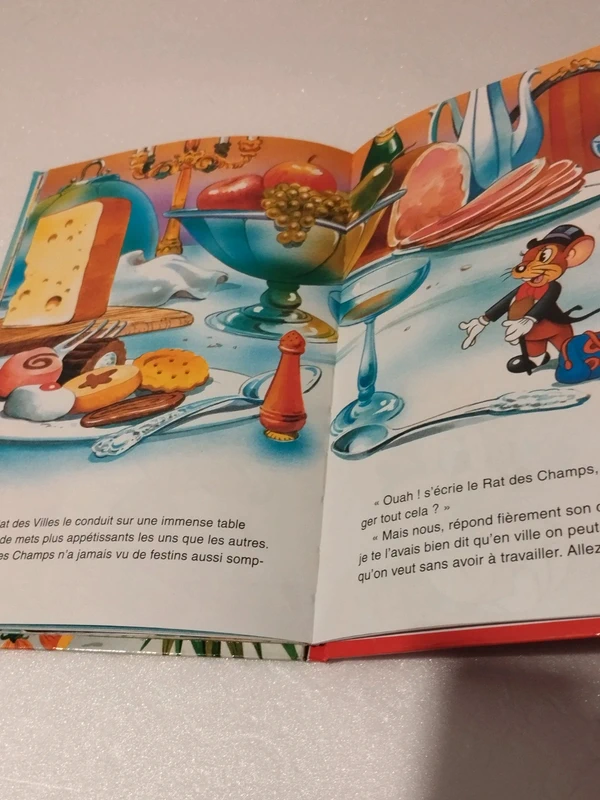 Livre Disney : Le rat des villes et le rat des champs - photo numéro 4