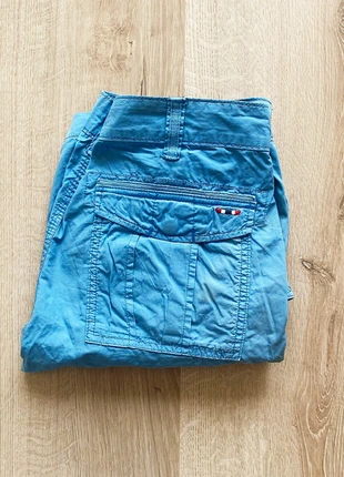 Napapijri Vintage Short d'été Bleu Azur Homme Exclusive Collection Summer (Taille 32 US / 42 FR), brand: Napapijri, condition: Good, size: L, €9.90, €11.10 includes Buyer Protection