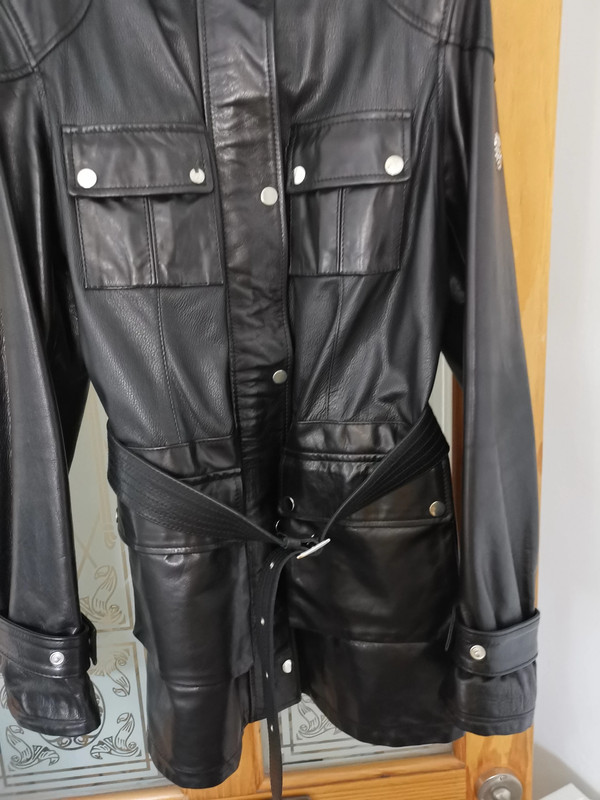 choque Itaca Comparar Belstaff Leather Jacket - Vinted
