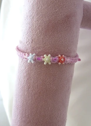 Bracelet tressée fleurs vintage, marque: Vintage Dressing, état: Très bon état, 3,50 €, 4,38 € Protection acheteurs (Pro) incluse