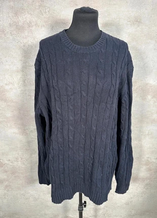 Pull Torsadé Vintage Hiver brook brother bleu marine maille torsadée ample hiver casual taille XL, marke: Vintage Dressing, zustand: Sehr gut, größe: XL / 42 / 14, 9,00 €, 10,15 € beinhaltet Vinted-Käuferschutz Pro