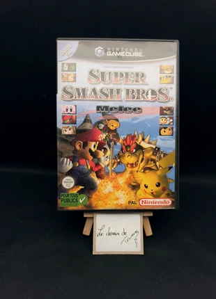 Super Smash Bros Melee avec VIP - jeu GameCube - PAL FR complet et testé, zustand: Gut, 44,90 €, 47,85 € beinhaltet Vinted-Käuferschutz Pro