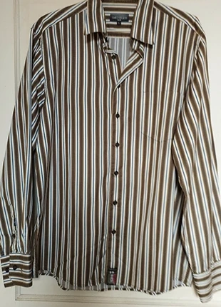 Chemise homme à rayures Carlo Colucci Taille L, marke: Carlo Colucci, zustand: Sehr gut, größe: L, 6,00 €, 7,00 € inklusive Vinted-Käuferschutz
