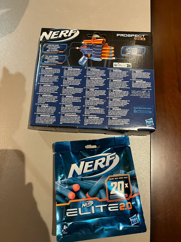 Lot Nerf Élite 2.0  et recharges x 20 État Neuf 2