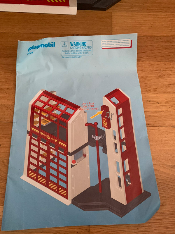 Playmobil - Caserne de Pompiers - 5361 - Playmobil - Achat & prix