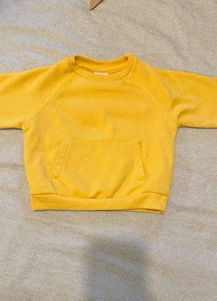 Yellow sweatshirt Zara, marca: Zara, estado: Novo sem etiquetas, tamanho: 9-12 meses / 74 cm, €9.00, €10.15 inclui Proteção do Comprador