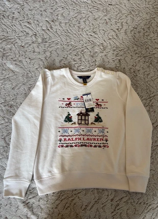 Pull Noël, brand: Ralph Lauren, condizioni: Nuovo con cartellino, taglia: 14 anni / 164 cm, €45.00, €47.95 include la Protezione acquisti