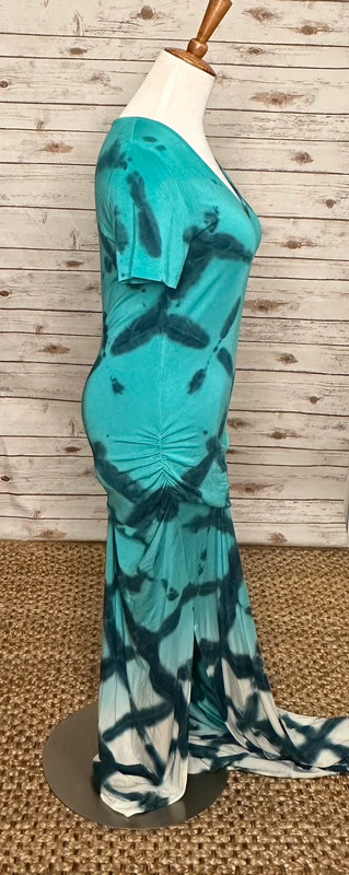 Young, Fabulous & Broke tie-dyed ruched maxi dress 5