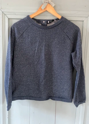 🩵 Sweat pailleté bleu marine La Redoute – Taille S, marke: La Redoute, zustand: Sehr gut, größe: S / 36 / 8, 5,00 €, 5,95 € inklusive Vinted-Käuferschutz
