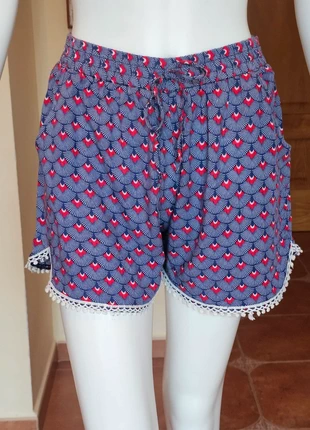 Short estampado, talla M, marque: Local, état: Très bon état, taille: M / 38 / 10, 5,00 €, 5,95 € Protection acheteurs incluse