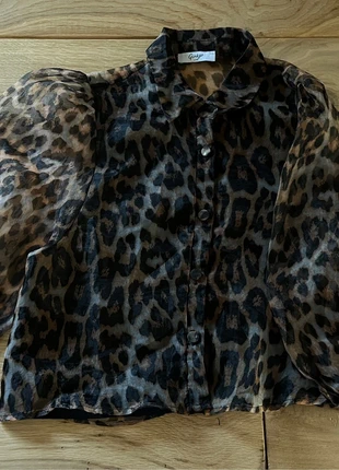 blouse leopard, marque: Ginkgo, état: Très bon état, taille: M / 38 / 10, 5,00 €, 5,95 € Protection acheteurs incluse