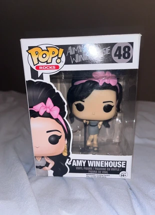 🎤 Funko Pop! Amy Winehouse – Back to Black, merk: Funko Pop, staat: Heel goed, maat: Universeel, € 48,00, € 51,10 inclusief Kopersbescherming
