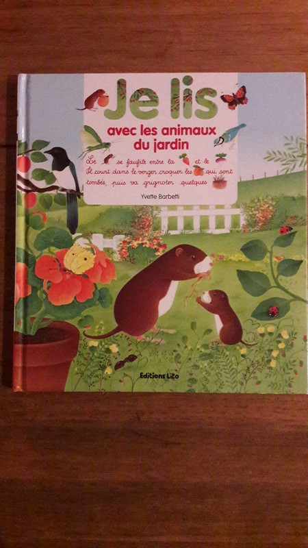 Les animaux du jardin - Editions Lito