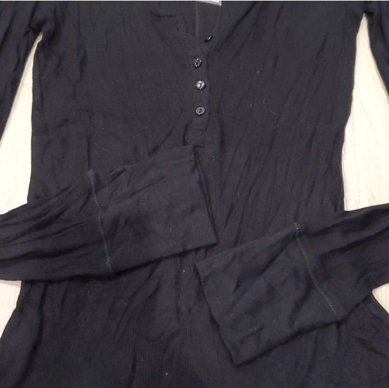 NWT! Cotton On Black Long Sleeve Shirt 2