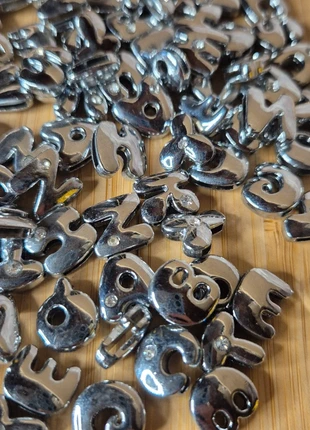 Lot de perle bracelet liberty lettre alphabet diamant metallique, estado: Nuevo sin etiquetas, tamaño: Talla única, 5,00 €, 5,95 € Protección al comprador incluida