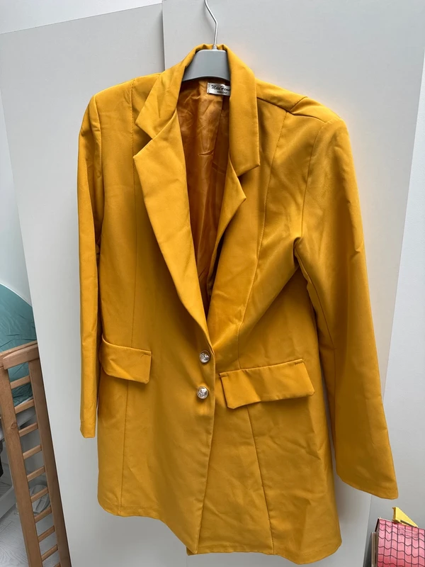 Veste blazer jaune