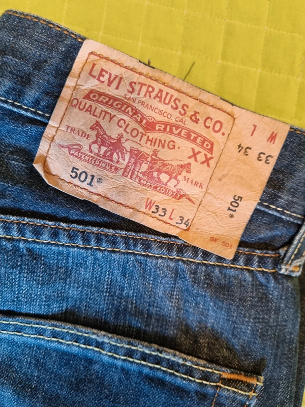 Levis discount w33 l34