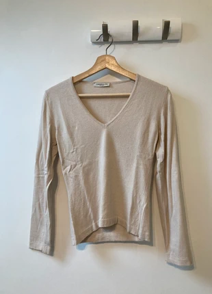 Pull col en V beige, marca: Cashmere, estado: Muy bueno, tamaño: XS / 34 / 6, 15,00 €, 16,45 € Protección al comprador incluida