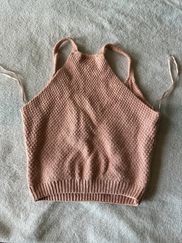 Pink Topshop knit top 3