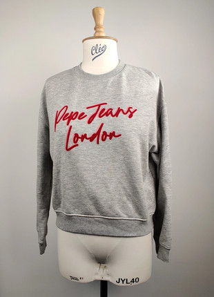 Sweat gris Pepe Jeans London – Taille S, marque: Pepe Jeans, état: Très bon état, taille: S / 36 / 8, 24,90 €, 26,85 € Protection acheteurs incluse
