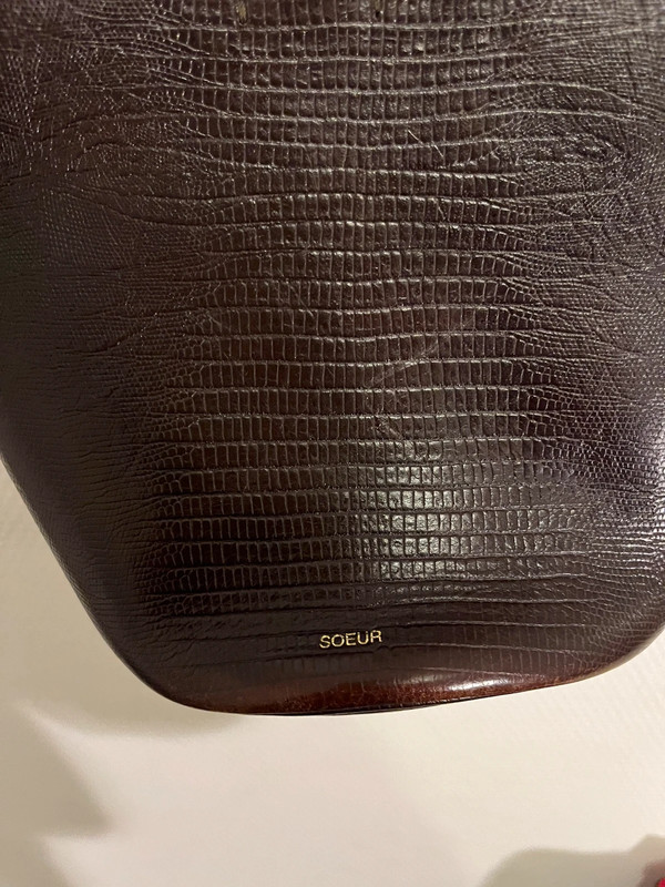 Sac seau Soeur bordeaux 5