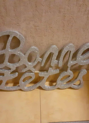Décoration Noël Bonnes Fêtes, marca: sans marque, estado: Bom, €4.00, €4.90 inclui Proteção do Comprador