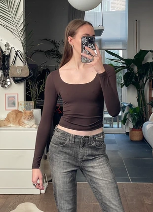 Square neck top, merk: y2k, staat: Goed, maat: S / 36 / 8, € 12,00, € 13,30 inclusief Kopersbescherming