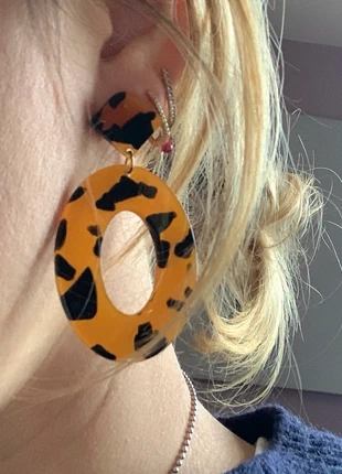 Boucles d’oreilles pendantes camel , marca: Boutique Parisienne, estado: Novo sem etiquetas, €5.00, €5.95 inclui Proteção do Comprador