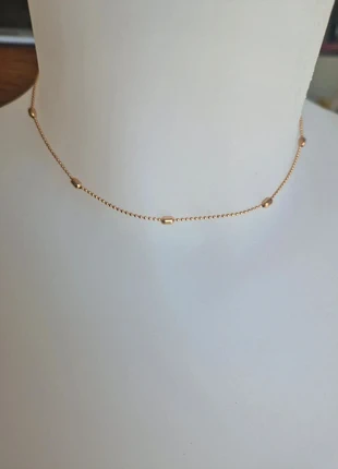 Collier fantaisie doré perles allongées, marke: Inconnu, zustand: Sehr gut, 1,75 €, 2,54 € inklusive Vinted-Käuferschutz