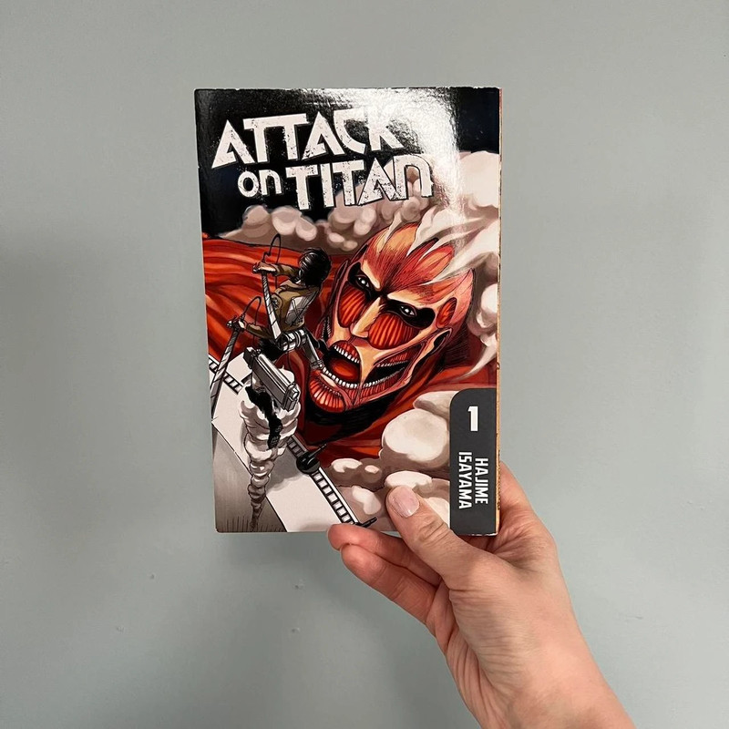 Attack on Titan book 1 1