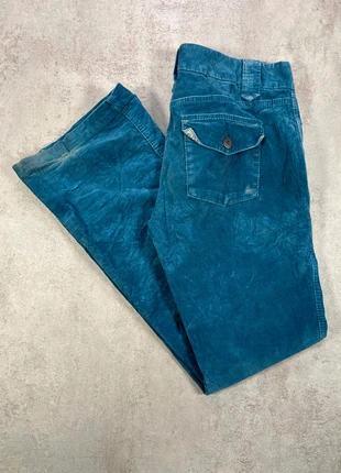 Pantalon En Velours Côtelé / Corduroy gap bleu corduroy coupe droite taille 6R, marke: GAP, zustand: Sehr gut, größe: XL / 42 / 14, 13,00 €, 14,35 € beinhaltet Vinted-Käuferschutz Pro